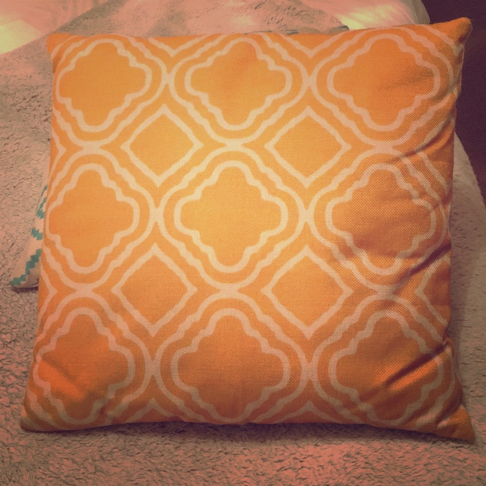 Yellow Throw Pillow